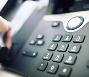 Teclado numérico de teléfono IP